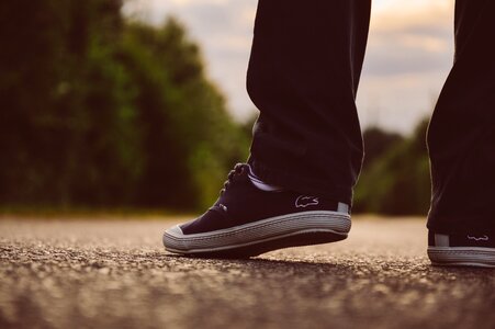 Ground pavement fashion photo