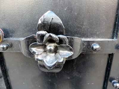 Cast Iron front door handmade