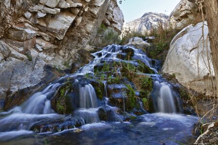 Stream cascade water