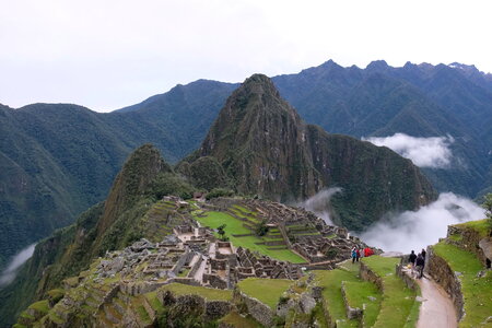 Machu Picchu Lost city of Inkas in Peru photo