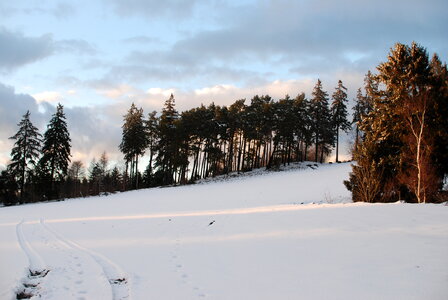 Steinberg in the winter sun photo