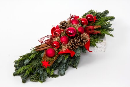 Red decoration festive decorations photo