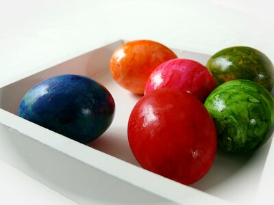 Easter colored color