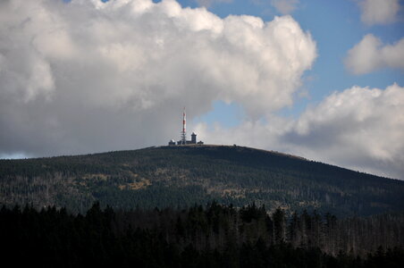 Brocken and Brocken station photo