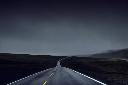 Road spooky street
