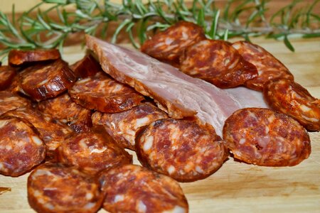 Bacon calorie cholesterol