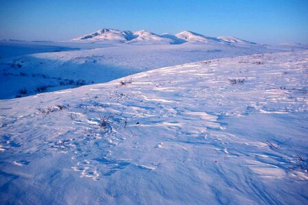 Hill snow 