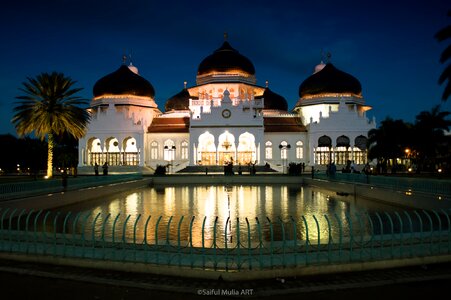 City islamic building photo