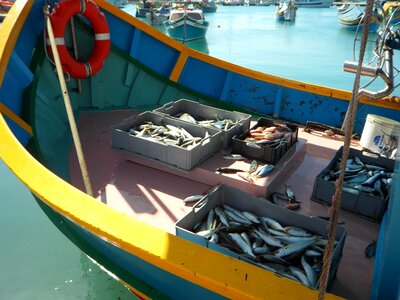 Marsaxlokk fisherman fang photo