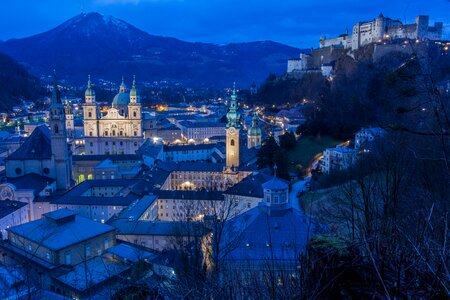 Salzburg cathedral st peter fortress
