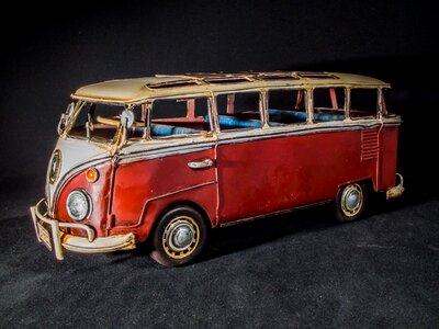 Volkswagen camper camping bus photo