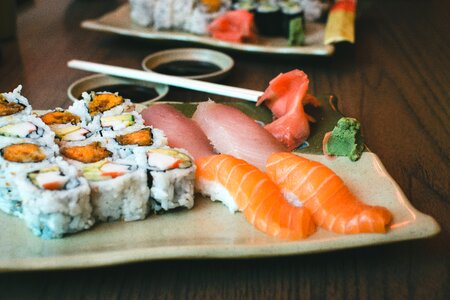 Fresh Sushi Yam California Rolls photo