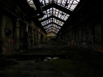 Abandoned khd deutz factory photo