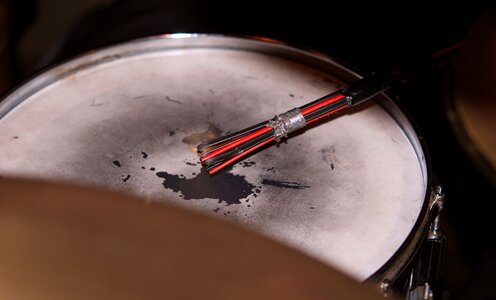 Drummer beat worn
