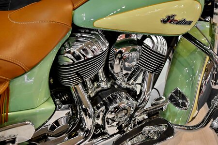Engine engineering motorcyclist