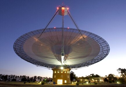 Parkes telescope in Australia