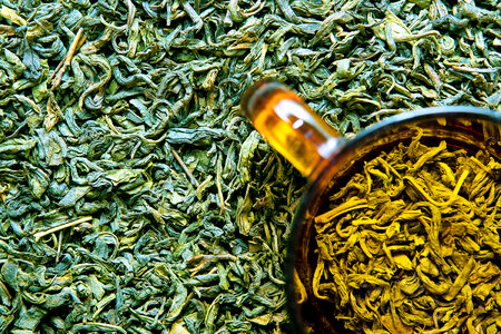 Tea leaves photo