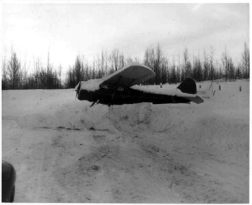 Aircraft photo snow