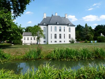 Niederrhein architecture pond photo