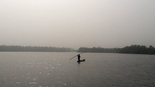 Fisher pirogue lake photo