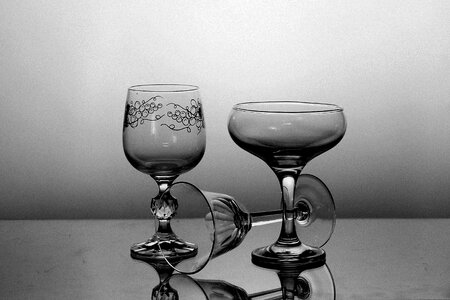 Glasses art still life photo