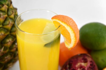 Citrus fruit cocktail fruit juice