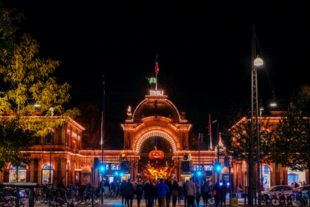 Tivoli Amusement Park, Copenhagen photo