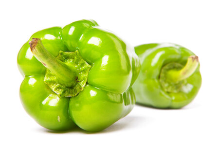 Green peppers photo