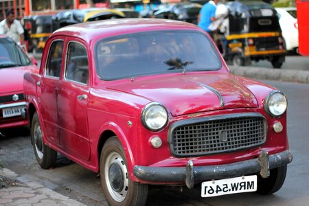 Automobile bumper car photo