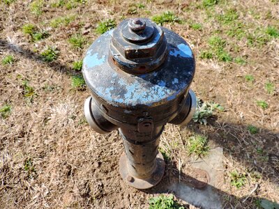 Cast Iron hydrant equipment photo