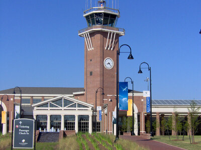 New terminal at AEX in Alexandria, Louisiana