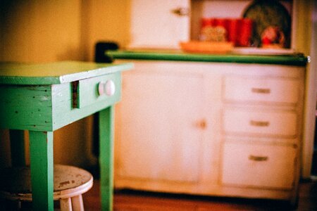 Table drawer kitchen photo