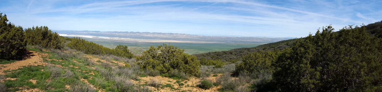 Scenic Hilly Landscape at Carrizo Plains National Monument photo