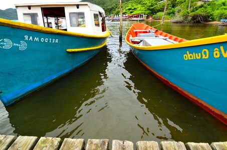 Bay boat canal photo