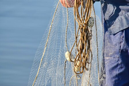 Fisherman knot rope