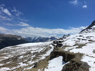 The Iceline Trail in Yoho National Park, Canadian Rockies photo