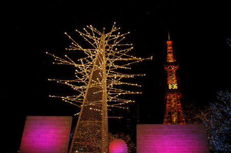 4 TV tower in Sapporo photo