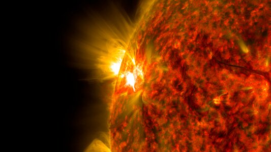 NASA's Solar Dynamics Observatory Captures Intense Space Weather
