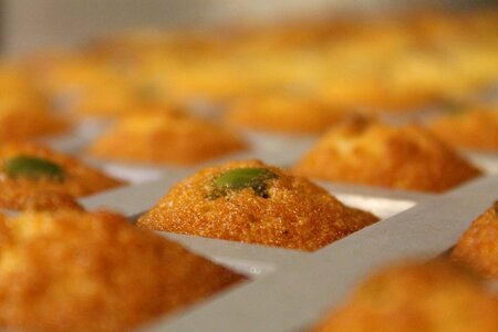 Pistachio cooking cake