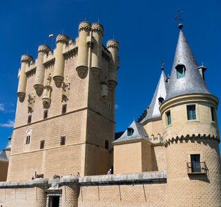 Architecture fortress castilla photo