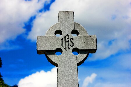 Cemetery gravestone old photo