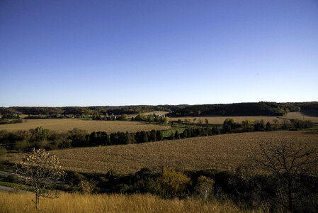 Farm and landscape in Wisconsin photo