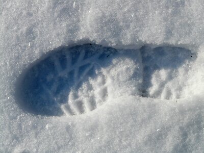 Winter reprint deep snow