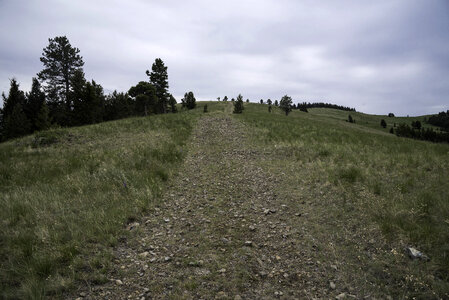 Rock and Gravel Trail to Mount Ascension on the Entertainment Trail photo