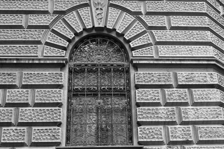 Black And White window architecture