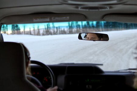 Tour guide alaska winter