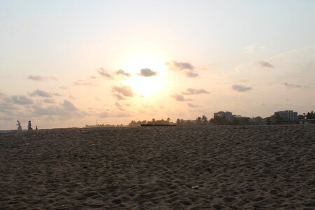 Landscape beach sand photo