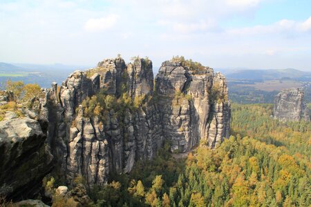 Schrammsteine rock climb photo