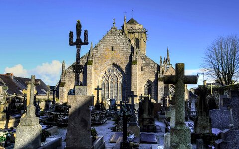 Architecture cathedral cemetery photo