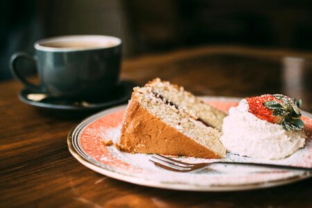 Coffee Cream Cake Sponge